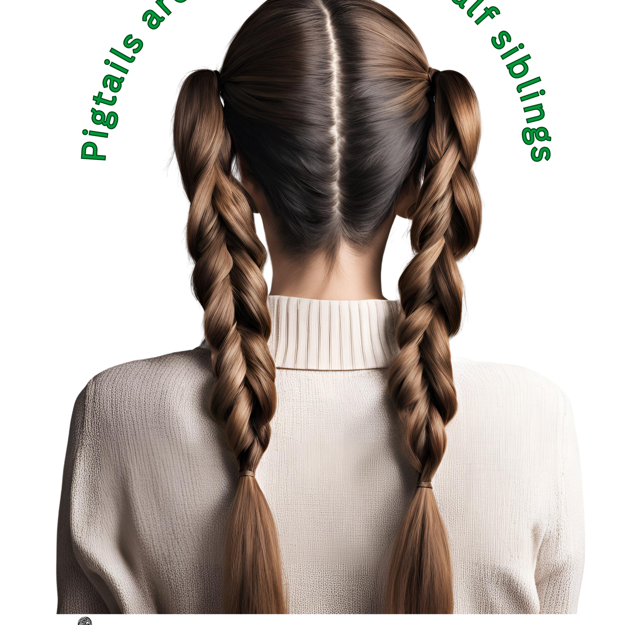 Pigtails Braids Sibling