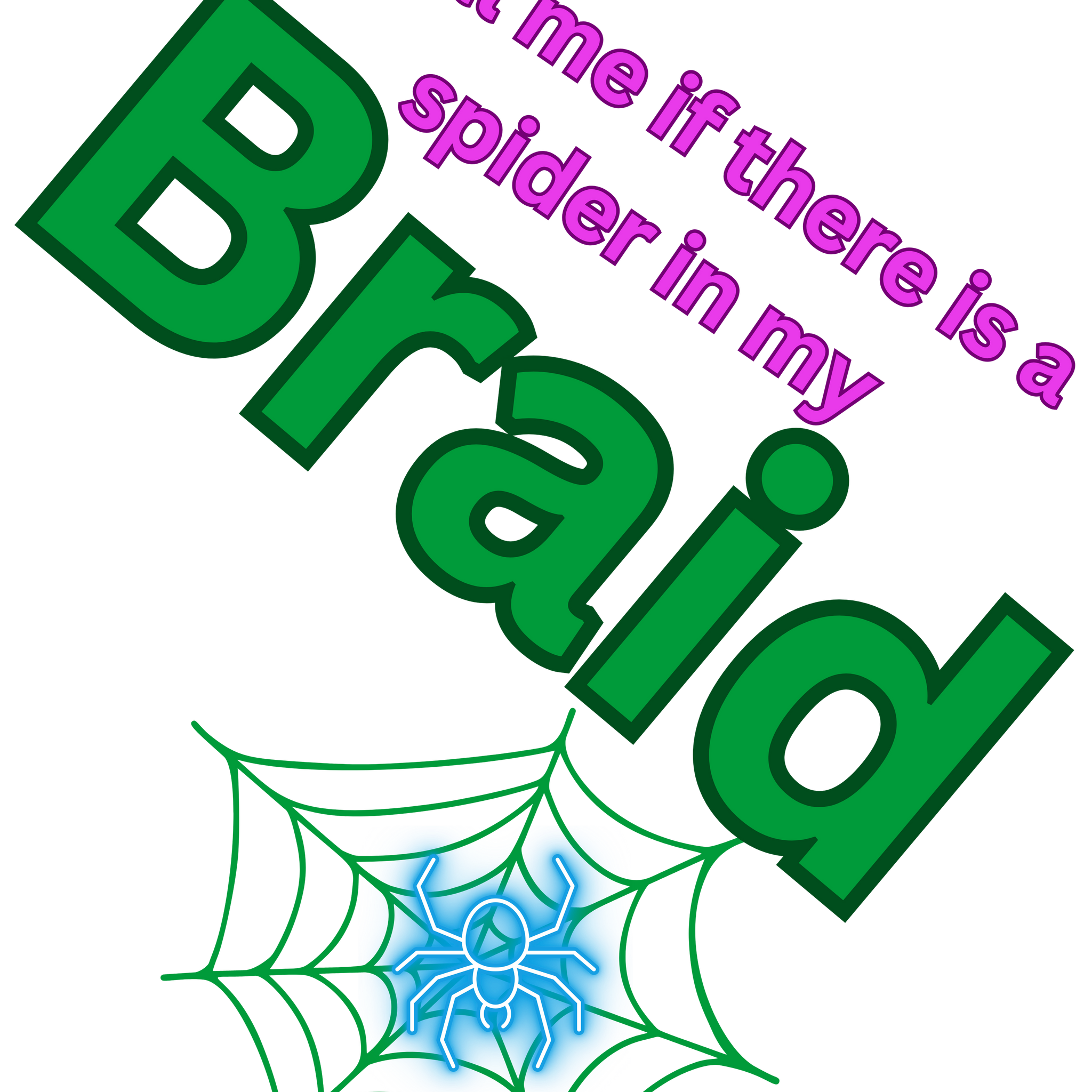 Tell me if there's a spider
