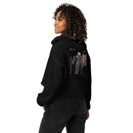 Women's Cropped Hoodie | Bella + Canvas