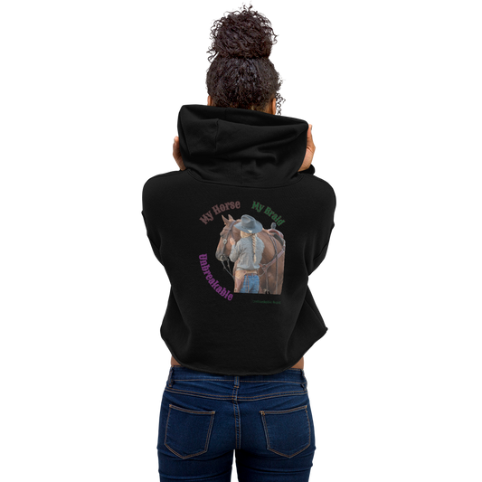 Women's Cropped Hoodie | Bella + Canvas