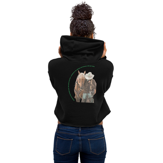 Women's Cropped Hoodie | Bella + Canvas